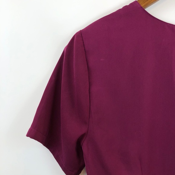 NWOT UO Kimchi Blue - Dark Fuschia/Pink Dress S - Picture 7 of 15